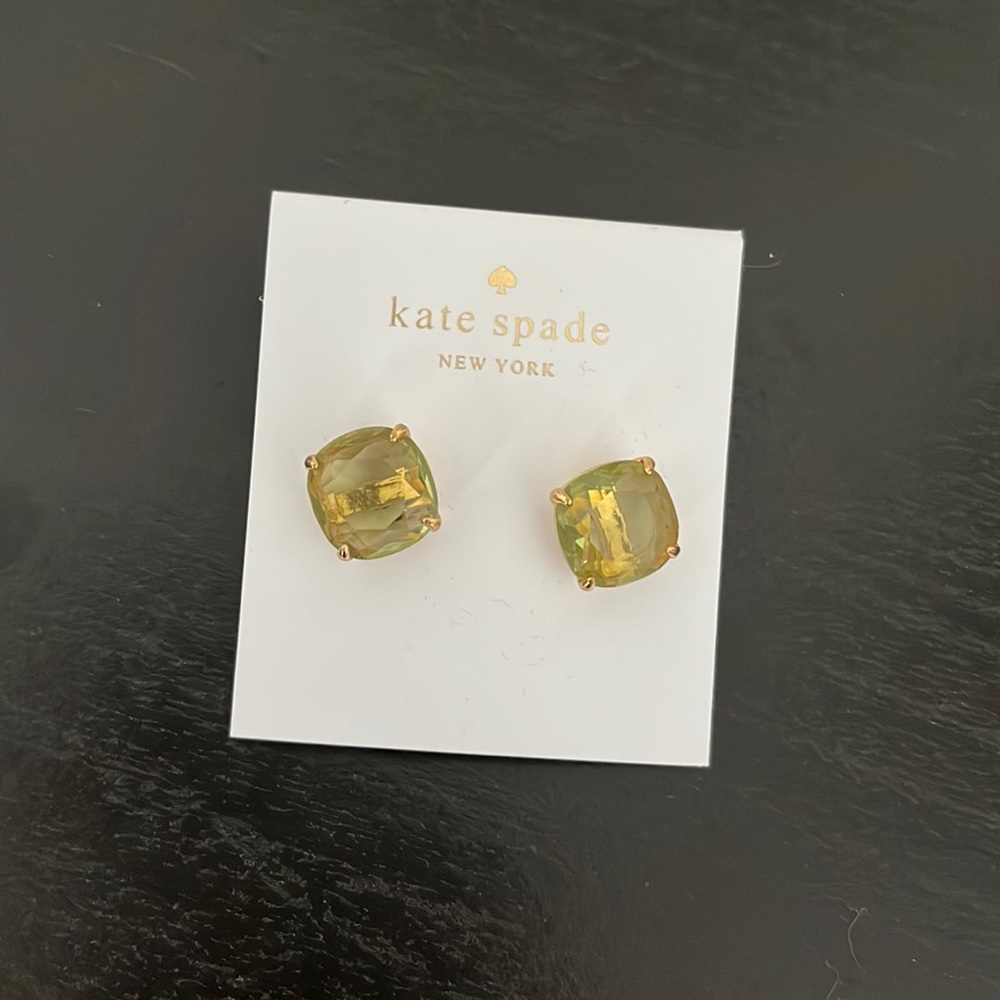 Kate spade gold studs